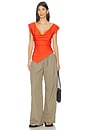 view 5 of 5 Margo Top in Red