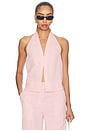 view 1 of 4 Sandra Linen Top in Pink