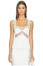 view 1 of 4 Cierra Top in White