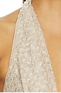view 5 of 5 Clara Sequin Top in Nude Sequin