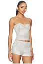 view 2 of 5 Daniela Top in Slate Stripe