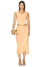 view 4 of 4 Silvia Top in Sunset Orange