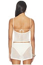 view 3 of 4 Malu Pointelle Tank Top in Ivory
