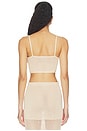 view 3 of 4 Emmalee Pointelle Bralette in Cream