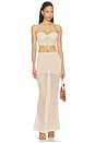 view 4 of 4 Emmalee Pointelle Bralette in Cream