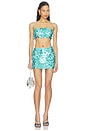 view 4 of 5 Kiki Top in Aqua Blue
