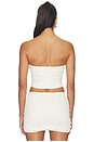 view 3 of 5 Reiley Shell Embroidered Top in Cream & Iridescent Sequin