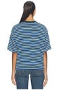 view 4 of 5 Dana Tee in Blue Stripe
