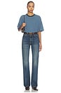 view 5 of 5 Dana Tee in Blue Stripe