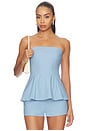 view 1 of 4 Aviana Top in Light Blue