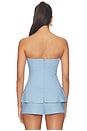 view 3 of 4 Aviana Top in Light Blue