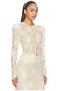 view 4 of 7 Alessi Top in Ivory