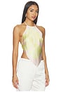 view 2 of 4 Tory Top in Pink & Yellow Floral
