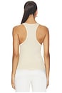 view 3 of 4 Rosanna Metallic V Neck Top in Champagne