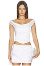 view 1 of 4 x REVOLVE Rosalie Top in White