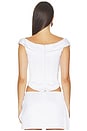 view 3 of 4 x REVOLVE Rosalie Top in White