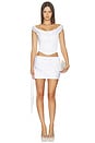 view 4 of 4 x REVOLVE Rosalie Top in White