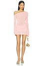 view 4 of 4 Adilen Off The Shoulder Top in Pink