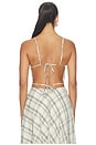view 3 of 4 Blake Top in Ivory & Black