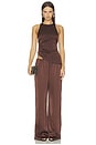 view 4 of 4 Maria Top in Chocolate Brown