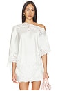 view 1 of 5 x Blake Evin Bruna Cape Top in Ivory