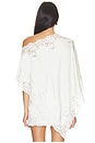view 4 of 5 x Blake Evin Bruna Cape Top in Ivory