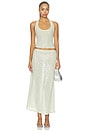 view 5 of 5 Erika Sequin Top in Seafoam Green Sequin