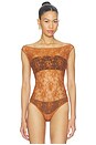 view 2 of 6 Cas Bodysuit in Caramel