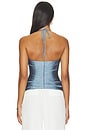 view 4 of 5 Elvira Top in Dusty Blue