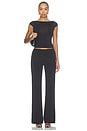 view 5 of 4 Ivanna Top in Black