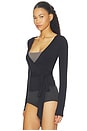 view 2 of 4 Meryl Wrap Top in Black