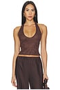 view 1 of 4 Winnie Top in Dark Brown