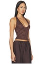 view 2 of 4 Winnie Top in Dark Brown