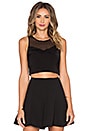 view 1 of 3 Stormy Crop Top in Black