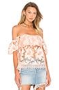 view 1 of 3 Life's A Beach Top in Papaya
