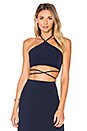 view 1 of 4 x REVOLVE Cindy Crop Top in Navy