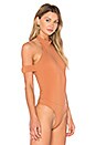 view 3 of 5 x REVOLVE Ring Leader Bodysuit in Rust