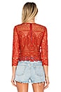 view 3 of 5 Night Bloom Top in Red