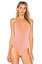 view 2 of 5 Not Basic Bodysuit in Mauve