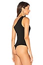view 4 of 5 BODY UNE ÉPAULE DÉNUDÉE BARO in Black