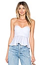 view 1 of 4 Sashi Bustier Top in White
