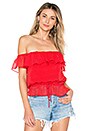 view 1 of 5 PARKER 오프 숄더 탑 in Paradise
