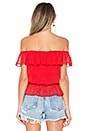 view 3 of 5 PARKER 오프 숄더 탑 in Paradise