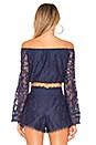 view 3 of 4 Lady Love Top in Navy