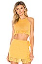 view 1 of 4 Stevie Crop Top in Butternut