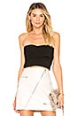 view 1 of 4 TOP CROPPED BUSTIER JOEL in Black