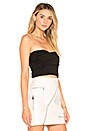 view 2 of 4 TOP CROPPED BUSTIER JOEL in Black
