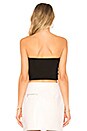 view 3 of 4 TOP CROPPED BUSTIER JOEL in Black
