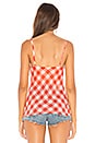 view 3 of 4 Kitt Top in Red & White