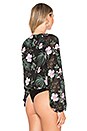 view 4 of 6 Layla Bodysuit in Light Pink Florals